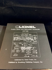 Lionel Parts Lists & Exploded Diagrams. 1970 - 1986.  & Supplement 10 in Binders picture