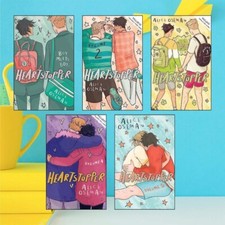 Heartstopper Alice Oseman 5 Book Collection Set Volumes 1-5 New Paperback picture