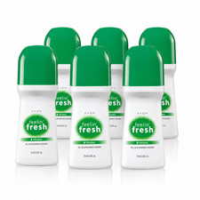 6-AVON FEELIN FRESH ORIGINAL ROLL-ON ANTIPERSPIRANT DEODORANT  2.6 FL OZ picture