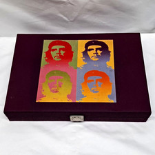 Hector Saxe Paris Medium Backgammon Set - Rare Che Pop Art Elie Bleu Design Purp picture