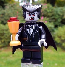 NEW LEGO COUNT DRACULA MINIFIG vampire minifigure halloween figure cape picture