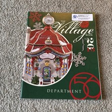 Vintage 2013 Department 56 ‘The Village Book’ Magazine Catalog Collectors picture