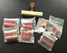 Vintage Lionel Lines Train Rubber Stamp Lot O Gauge Numbers - Train Store Stock picture