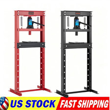 6/12/20 Ton Hydraulic Press, Hydraulic Shop Press H-Frame Garage Floor Press picture