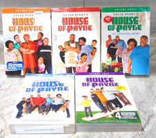 USED Volumes 1 Through 5 Tyler Perry HOUSE OF PAYNE DVD's picture
