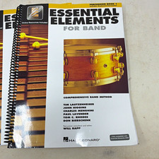 Hal Leonard Essential Elements Percussion Book 1 Spiral HL00862582 picture