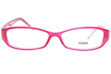 Fendi F838R 525 Fuchsia Crystal Pink Rhinestones Luxury Italy Eyeglasses 52mm picture