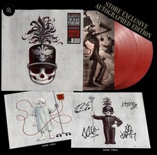 PRESALE My Chemical Romance The Black Parade 20th Anniversary Red Vinyl SIGNED picture