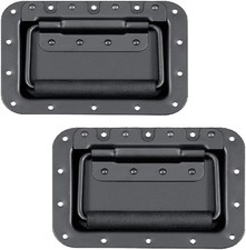 MIYAKO USA Speaker Cabinet Handles - Set of 2 | 5.5x3.9 inches Medium, Black  picture