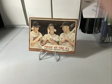 1962 Topps - Hank Bauer, Norm Siebern, Jerry Lumpe #127 picture