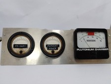 Back to the Future BTTF  Plutonium Gauges Prop Replica Time Machine picture