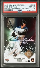 2017 BBM Fighters Shohei Ohtani Promo Northern Lights #PR12 PSA8 picture