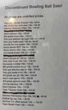 Discontinued Bowling Ball Sale (15lb and 14lb) picture