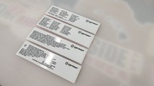 1999 DETROIT SERIES 60 12.7 ENGINE STICKER COMPLETE SET REMANUFACTURED DECAL picture