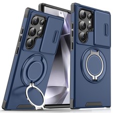 For Samsung Galaxy S26 S25 S24 S23 Magnetic Kickstand Shockproof Heavy Duty Case picture