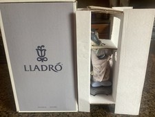 Vintage Lladro #1447 Japonesita Arrodillada Japanese Geisha Flower Girl in Box picture
