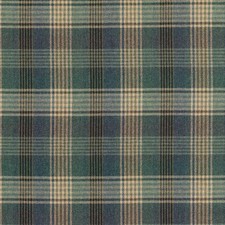 Mulberry Lee Jofa Wool Plaid Check Uphol Fabric- Braemar Blue 4.10 yd FD803.H101 picture