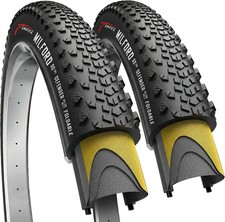 Fincci Pair 700x40c Bike Tire - 700c Gravel Tires with Kevlar & Nylon 1mm Punctu picture