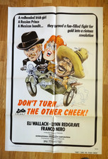 DON'T TURN THE OTHER CHEEK Eli Wallach  - 27x41