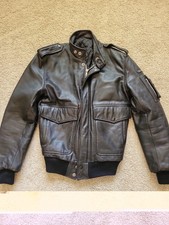 Vintage Heine Gericke Black Leather Motorcycle Jacket Insulated Men's Small 38 picture