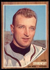 MOE DRABOWSKY 1962 Topps #331 Cincinnati Reds [Base] Major League Baseball (MLB) picture