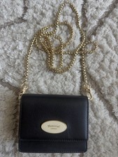 New Moncrief London Sloane Leather Cardholder Crossbody Coin Pouch picture