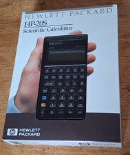 Vtg 1989 HEWLETT-PACKARD HP-20S SCIENTIFIC CALCULATOR Old Store Stock New Mint  picture