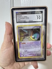Pokémon Deoxys 2005 EX Emerald 2/106 Holo CGC 10 picture
