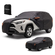 SUV Cover Outdoor Car Protection Waterproof Dust w/ Zipper For Cadillac Escalade picture