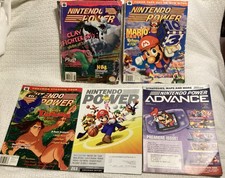 Nintendo Power Magazine Lot of 5 No Posters Or Inserts Advance picture