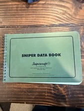 Snipercraft Sniper Data Book - Rite in the Rain All-Weather Log - PS-117 picture