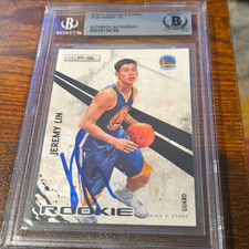 Panini 2010-11 Rookies & Stars Longevity Jeremy Lin RC Auto #129 BAS 00018139756 picture