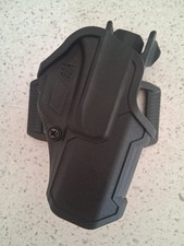 Blackhawk T series level 2 compact OWB holster Glock 43x/48 rail SKU: 410776BKR picture