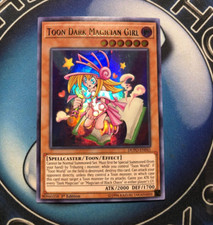 *** TOON DARK MAGICIAN GIRL *** 1ST EDITION ULTRA RARE DUPO-EN041 YUGIOH picture