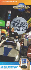 Universal Orlando Resort 2017 2 Park Guide Map Jimmy Fallon April 6-15 Florida picture