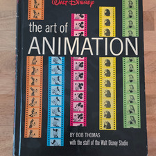 Walt Disney The Art of Animation Book by Bob Thomas Golden Press 1958 Disney picture