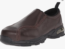 Nautilus Safety Footwear Slip-On ESD N1620 Men's Safety Toe Work Shoes, 8.5 D picture