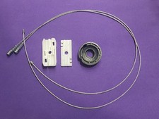 97-06 Jaguar XK8 XKR Convertible Left or Right Rear Window Regulator repair kit picture