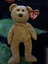Ty Beanie Baby 2000 Cashew The Bear NWT  picture