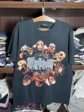Slipknot 2002 Band Graphic Black Short Sleeve Unisex T shirt Reprint S-5XL picture