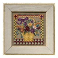 Mill Hill Autumn Basket Buttons and Beads Cross Stitch Kit MH148206 picture