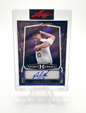 Leaf 2025 Metal Sports Heroes - Paul Skenes #BA-PS1 Autograph picture