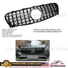 X156 GLA 2018-2020 GT All-Black Grille GLA250 GLA300 New Part New picture