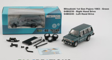 BM Creations 1983 Mitsubishi 1st Gen Pajero MK1 - Green- RHD 1:64 Car 64B0239 picture