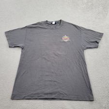 NFR Wrangler Shirt Mens Large PRCA 2011 Rodeo Racing Gray Las Vegas Graphic picture