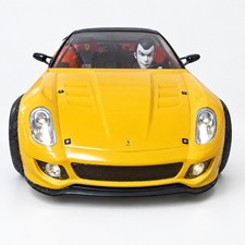 TAMIYA RC Body Ferrari F599 LED Lights Front Rear Overfender 200mm Chassis picture