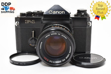 READ [ N MINT ] Canon F-1 Early 35mm Film Camera + FD S.S.C 50mm f1.4 Lens JAPAN picture