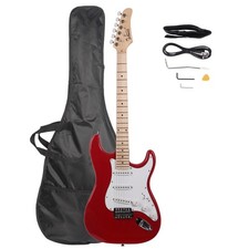 Glarry GST Maple Electric Guitar for Student School Band for Beginner With Bag picture