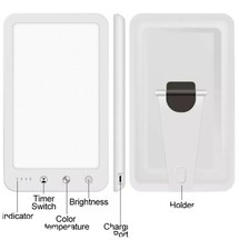 Sad Daylight Therapee Lamp Safe Led UV Free Adjustable Light Mode & Timer picture