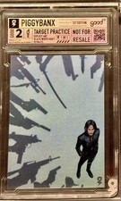 Piggy Banx PiggyBanx Target Practice JOHN WICK 1/1 ANGEL DUST picture